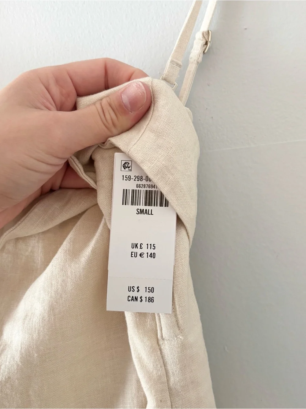 Abercrombie & Fitch NWT Strapless Drop-Waist Linen-Blend Maxi Dress Floral